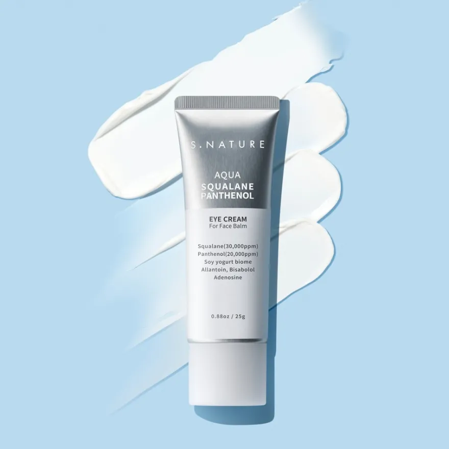 S.NATURE AQUA SQUALANE PANTHENOL EYE CREAM FOR FACE BALM -silmänympärysvoide 25g