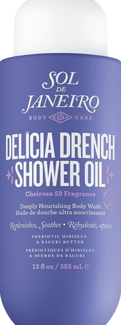 Sol de Janeiro Delicia Drench Shower Oil suihkuöljy 385 ml