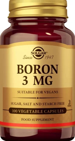 Solgar Boori ravintolisä 100 kaps.