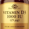 Solgar D3-vitamiini 25 mcg 100 kaps.