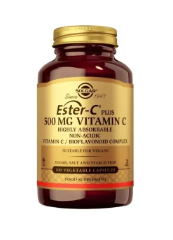 Solgar Ester-C Plus 500 mg ravintolisä 100 kaps.