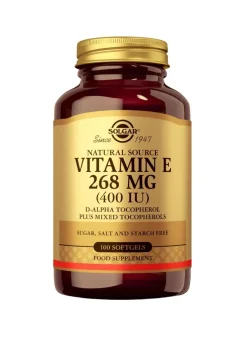 Solgar E-vitamiini 268 mg ravintolisä 100 kaps.