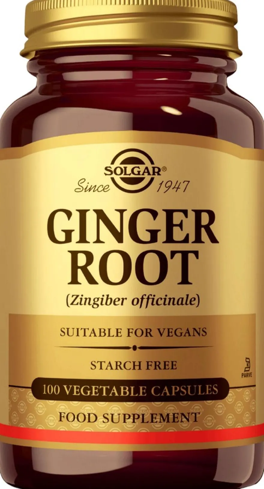 Solgar Ginger Root Inkivääri ravintolisä 100 kaps.