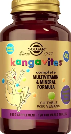 Solgar Kangavites® Bouncing Berry monivitamiini lapsille 120 tabl.