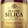 Solgar Oceanic Silica Pii 25 mg ravintolisä 50 kaps.