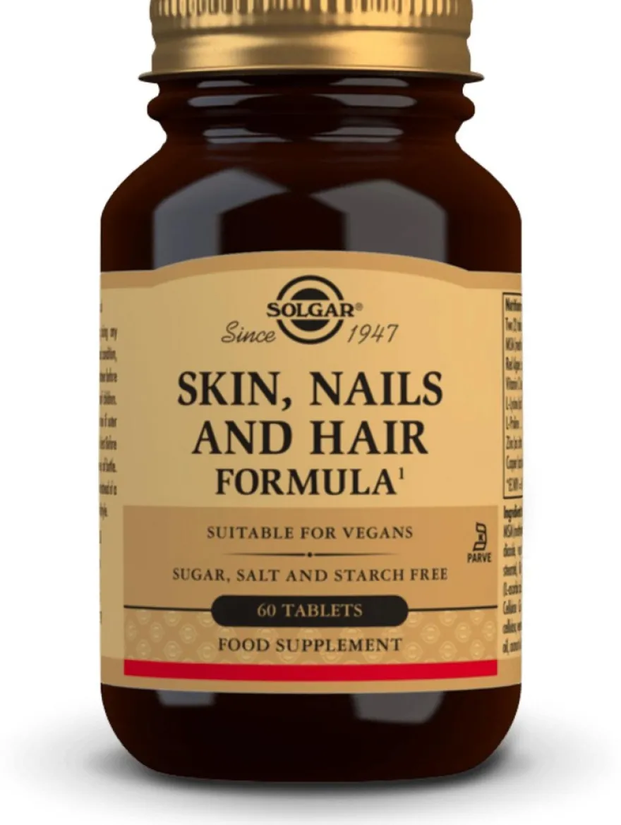 Solgar Skin, Nails & Hairs Formula ravintolisä 60 tabl.