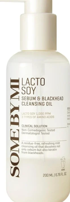 Some By Mi Lactosoy sebum & blackhead cleansing oil-puhdistusöljy 200ml