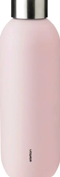 Stelton Keep Cool juomapullo 0,6 l, pehmeä roosa
