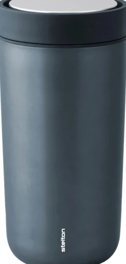 Stelton To-Go Click termosmuki 0,40 l, tummansininen metalli