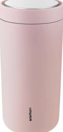 Stelton To-Go Click termosmuki 0,40 l, vaalea roosa