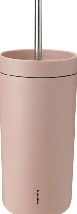 Stelton To-Go Sip termosmuki teräspillillä 0,4 l, kanerva