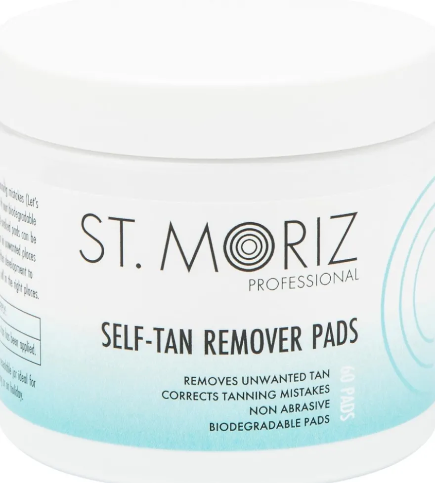 St.Moriz Pro Self-Tan Remover Pads itseruskettavat poistolaput 60 kpl