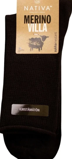 Sukkamestarit kiristämättömät merinovillasukat
