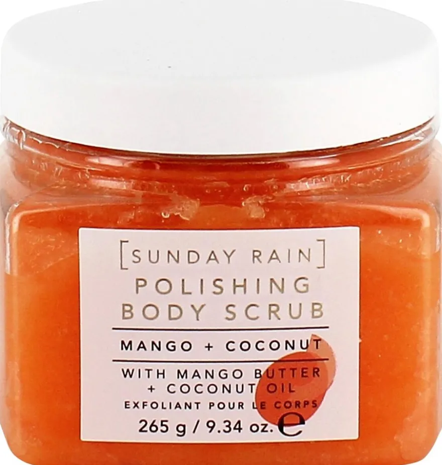 Sunday Rain mango-kookos vartalon kuorinta-aine 265 g