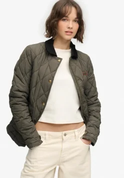 Superdry Cord Trimmer tikkitakki