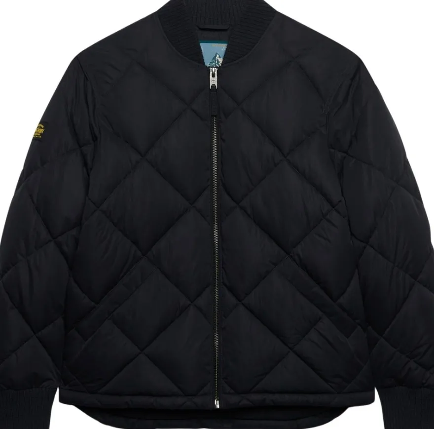 Superdry diamond quilt takki