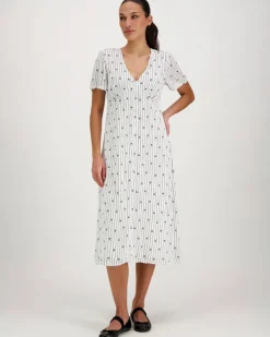 Superdry Print Button mekko