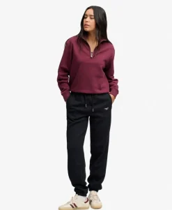 Superdry Signature Emb Cuffed collegehousu