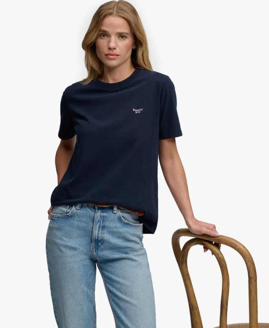 Superdry Signature Emb t-paita
