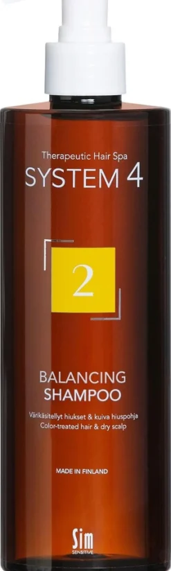 System4, 2 Balancing shampoo 500 ml