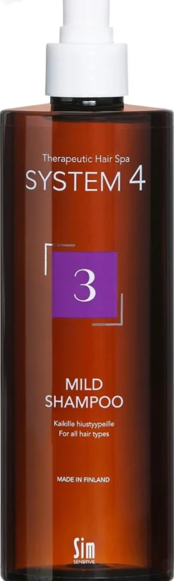 System4, 3 Mild shampoo 500 ml