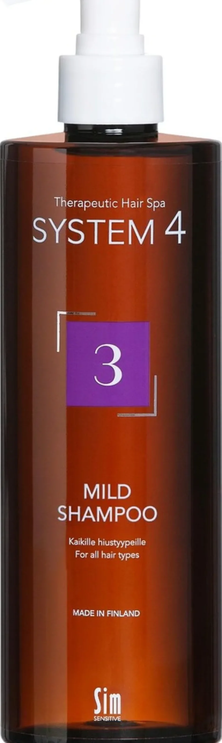 System4, 3 Mild shampoo 500 ml