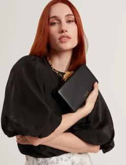 Ted Baker Lleaf leaf detail clutch juhlalaukku