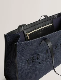 Ted Baker Pallmer faux raffia icon laukku