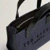 Ted Baker Paolina faux raffia s icon laukku