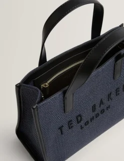 Ted Baker Paolina faux raffia s icon laukku
