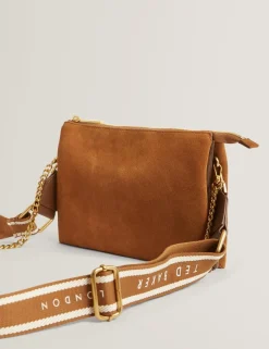 Ted Baker Shalina web suede olkalaukku