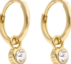 Ted Baker Sinalaa crystal gold korvarenkaat