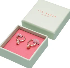 Ted Baker Sinalaa crystal rose gold korvarenkaat