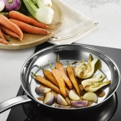Tefal Intuition Techdome teräspaistinpannu 24cm B8590435