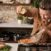 Tefal Jamie Oliver Easy Cook SS Ceramic paistinpannu 24 cm E3370435
