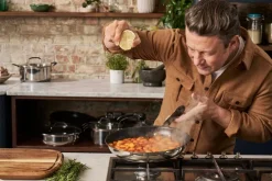 Tefal Jamie Oliver Easy Cook SS Ceramic paistinpannu 24 cm E3370435