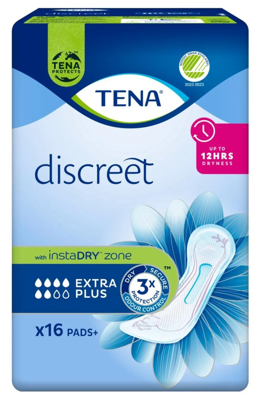 TENA Discreet Extra Plus 16 kpl