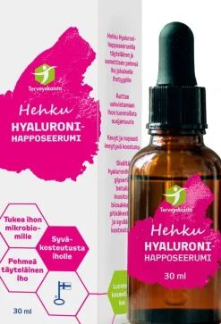 Terveyskaista Hehku Hyaluronihapposeerumi 30ml
