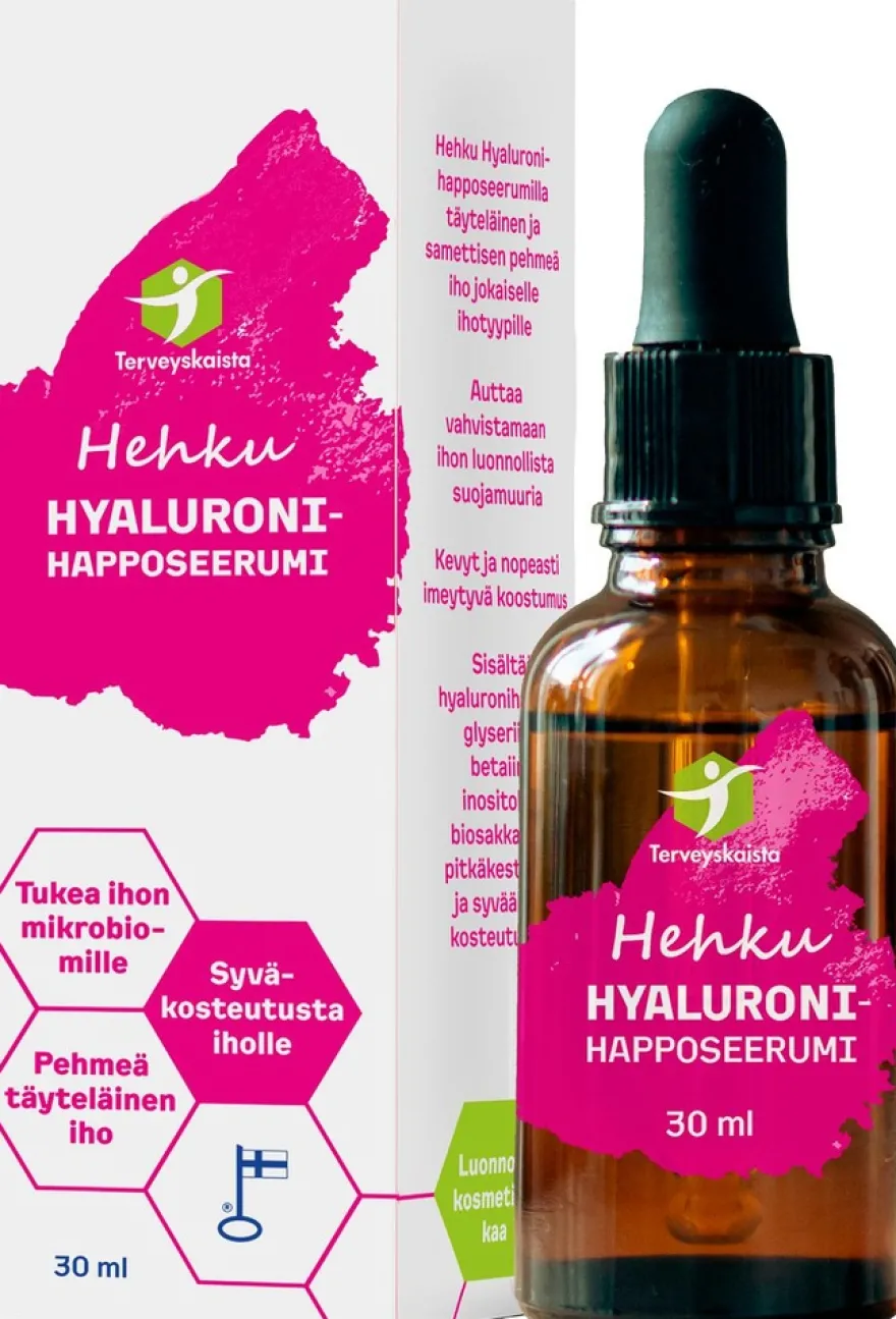 Terveyskaista Hehku Hyaluronihapposeerumi 30ml