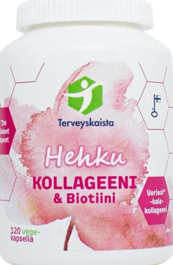 Terveyskaista Hehku Kollageeni & Biotiini 120 kaps.