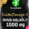 Terveyskaista KultaOmega-3 Vahva Kalaöljy 1000 mg 120 kaps