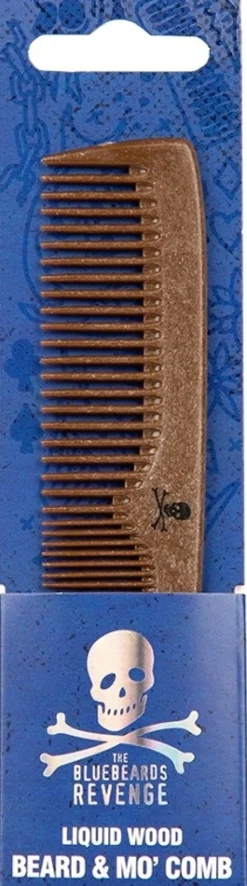 The Bluebeards Revenge Liquid Wood Beard & Mo´Comb parta & viiksikampa