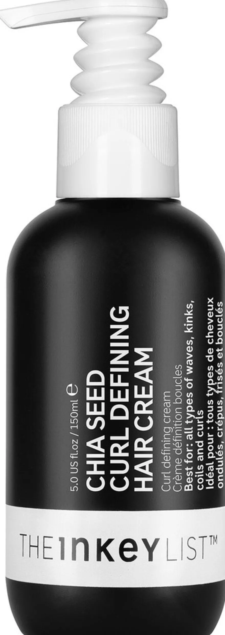 The Inkey List Chia Seed Curl Defining Hair Cream kihartava hiusvoide 150ml