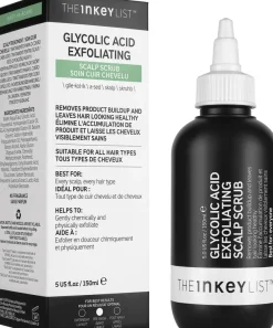 The Inkey List Glycolic Acid Exfoliating Scalp Scrub kuorinta hiuspohjalle 150 ml