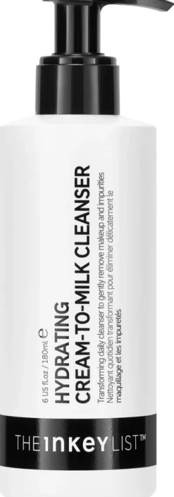The Inkey List Hydrating Cream to Milk puhdistusemulsio 180ml