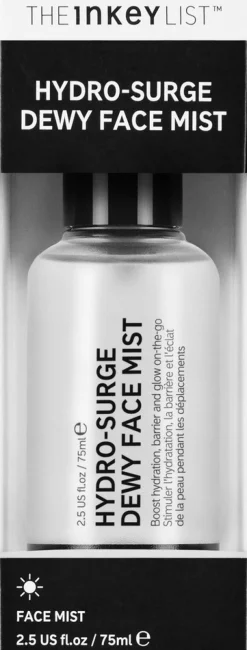 The Inkey List Hydro-Surge Dewy kasvosuihke 75ml