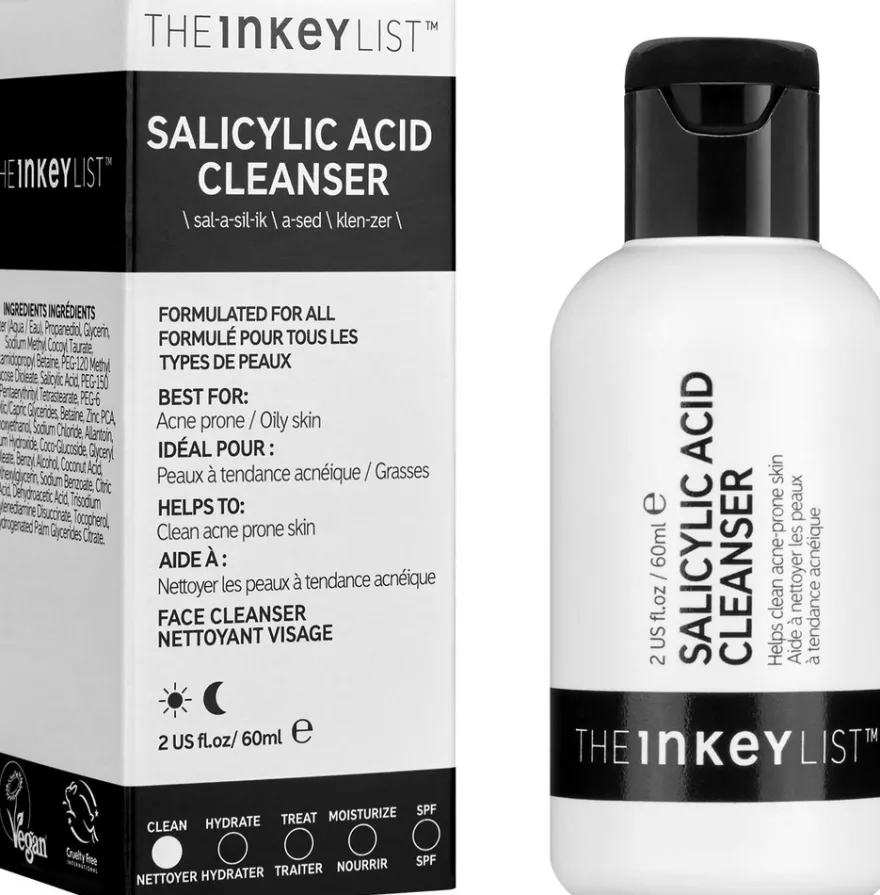 The Inkey List Salicylic Acid Cleanser puhdistusgeeli 60 ml