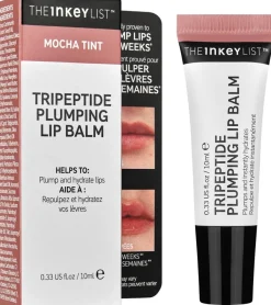 The Inkey List Tripeptide Plumping Lip Balm Mocha huulirasva 10 ml