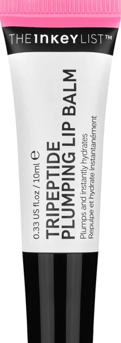 The Inkey List Tripeptide Plumping Lip Balm Pink huulirasva 10 ml