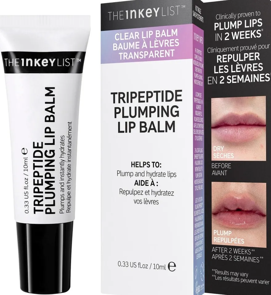 The Inkey List Tripeptide Plumping Lip Balm huulivoide 10 ml